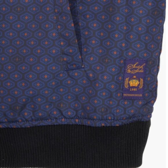 NWT Men’s Scotch & Soda Reversible Bomber Jacket SZ MEDIUM $188 - Picture 4 of 4